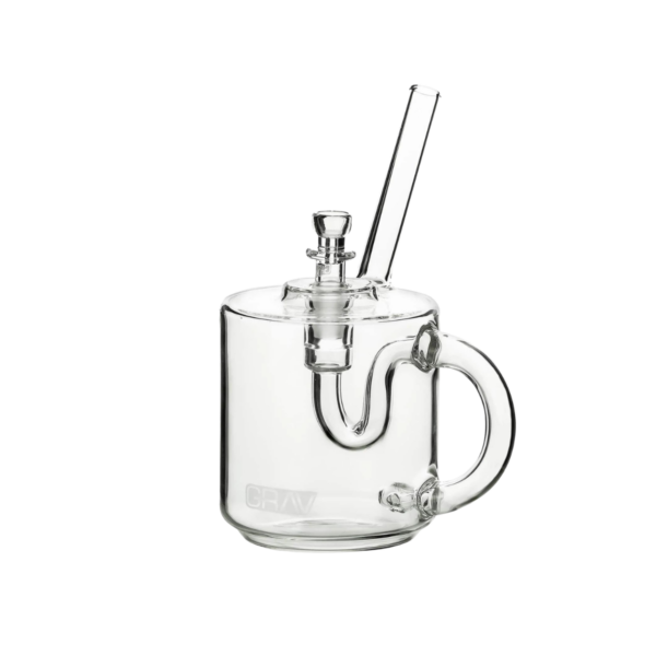 Grav Coffee Mug Bubbler - Clear
